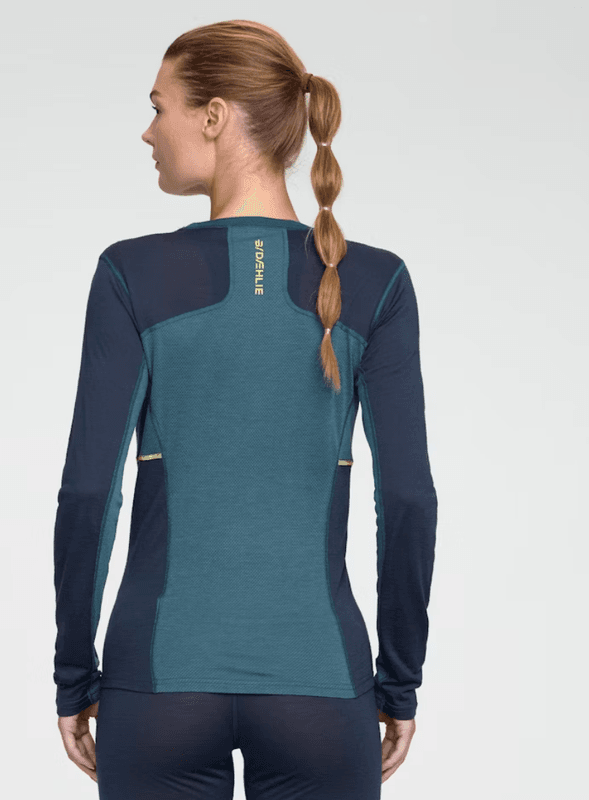 Dæhlie Performance Wool Long Sleeve Wmn Teal