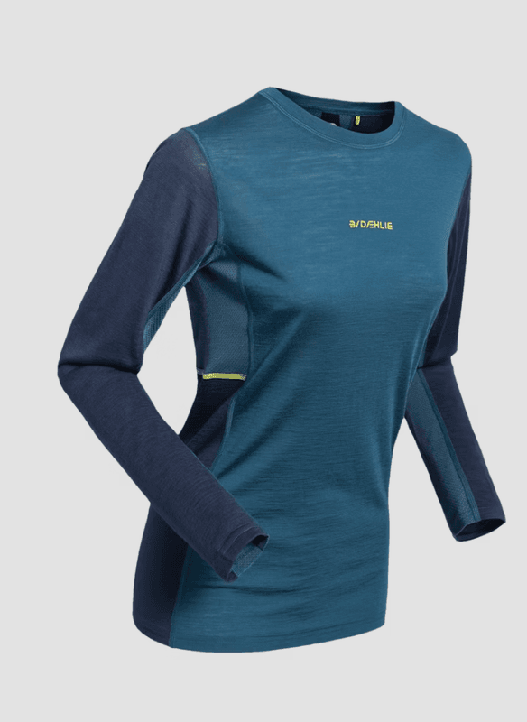 Dæhlie Performance Wool Long Sleeve Wmn Teal