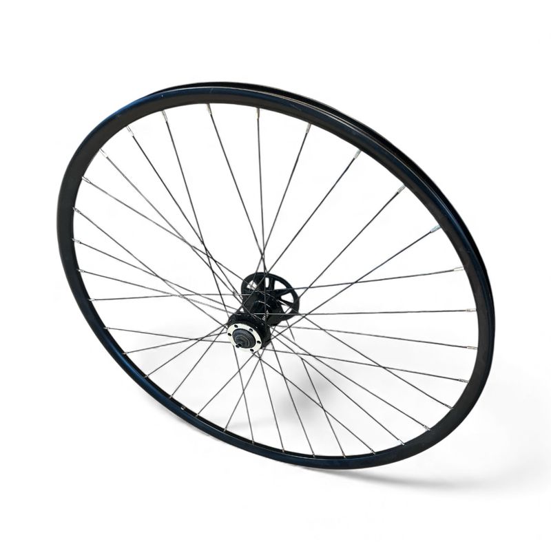 Forhjul Hybrid 700, QR 5mm, 6-bolt.