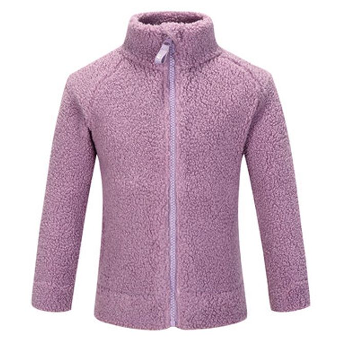 Hovedbilde Skogstad K Tuva pile fleece jakke Orchid Mist
